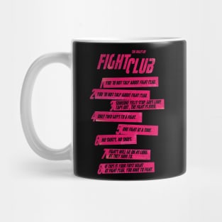 Fight Club Rules Mug